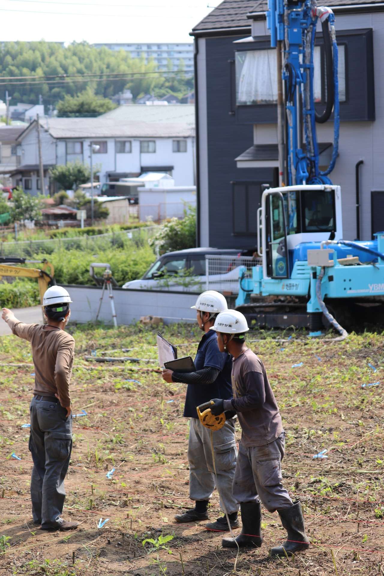 施工中の様子③